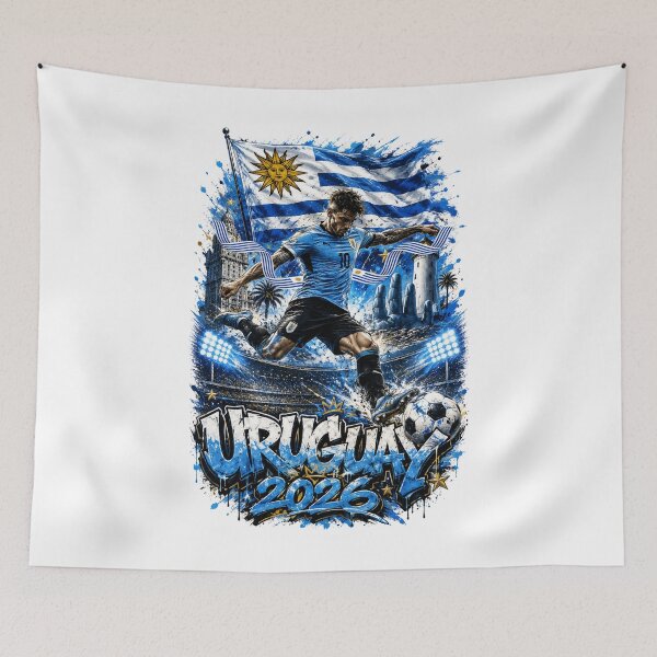 Item preview, World Cup 2026 Uruguay themed Soccer Merch | Football Fan Gear |ArgentinaSports Apparel Tee|  Argentina independence Day |Soccer worldcup ChampionshipSoccer World ver 1 designed and sold by CosmicNook1.