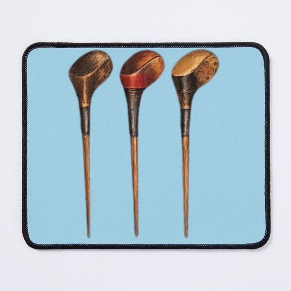 Item preview, Vintage Golf Driver Collection designed and sold by NoRestDesigns.