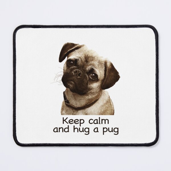 Item preview, Keep calm and hug a pug Proceeds go to animal charities rescues designed and sold by AnimalFriends1.