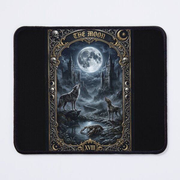 Item preview, The Moon - Major Arcana designed and sold by Studio77-Gothic.