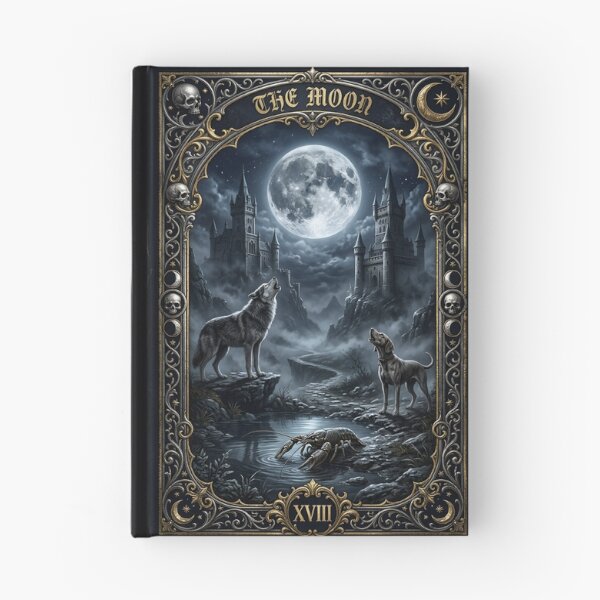 Item preview, The Moon - Major Arcana designed and sold by Studio77-Gothic.