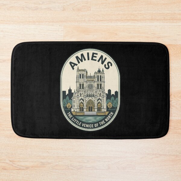Item preview, Amiens France Cathedral Vintage Travel Emblem designed and sold by k3rstman1.