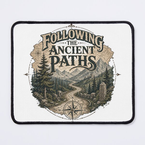 Item preview, Following the Ancient Paths | Adventure & History Inspired Explorer T-Shirt designed and sold by rushaib.