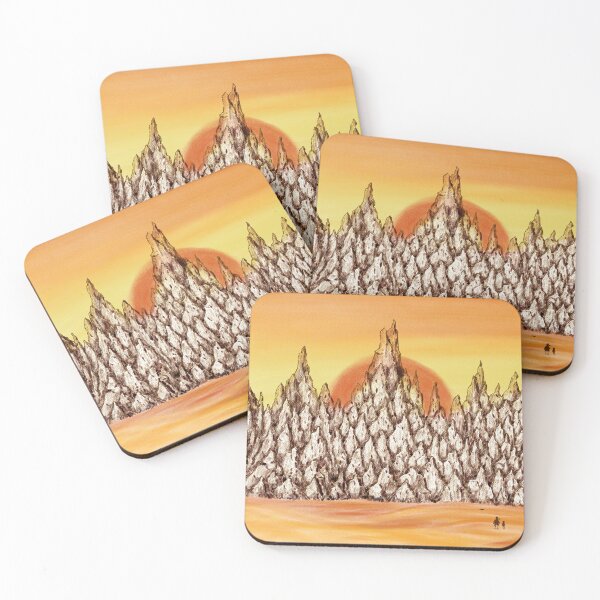 Item preview, Three Friends' Adventure to the Craggy Mountain designed and sold by greenPQBstudio.