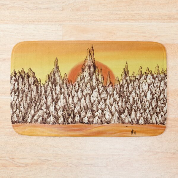 Item preview, Three Friends' Adventure to the Craggy Mountain designed and sold by greenPQBstudio.