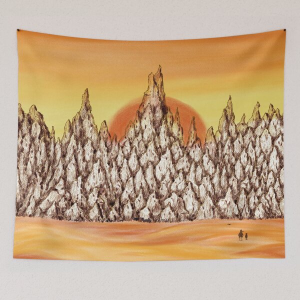 Item preview, Three Friends' Adventure to the Craggy Mountain designed and sold by greenPQBstudio.