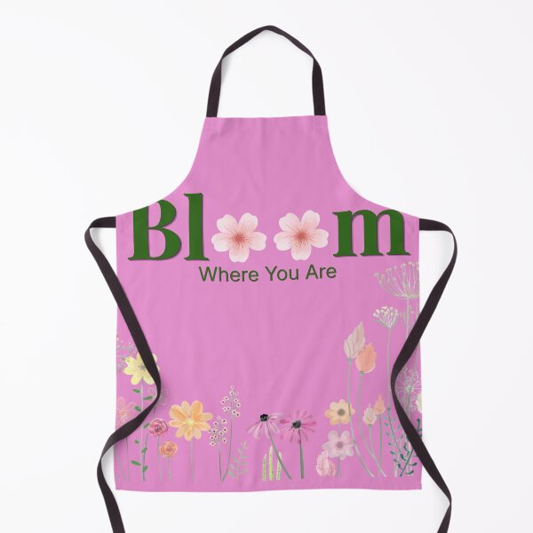 Item preview, Bloom where you are insprinational floral quote designed and sold by Krishnacre8.