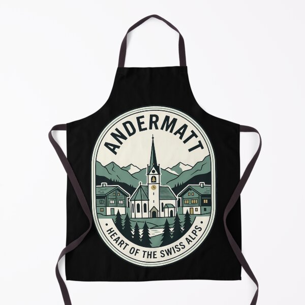 Item preview, Andermatt Switzerland Vintage Travel Emblem Swiss Alps designed and sold by k3rstman1.