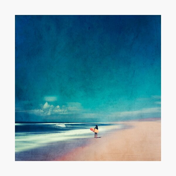 Summer Days - Going Surfing Photographic Print