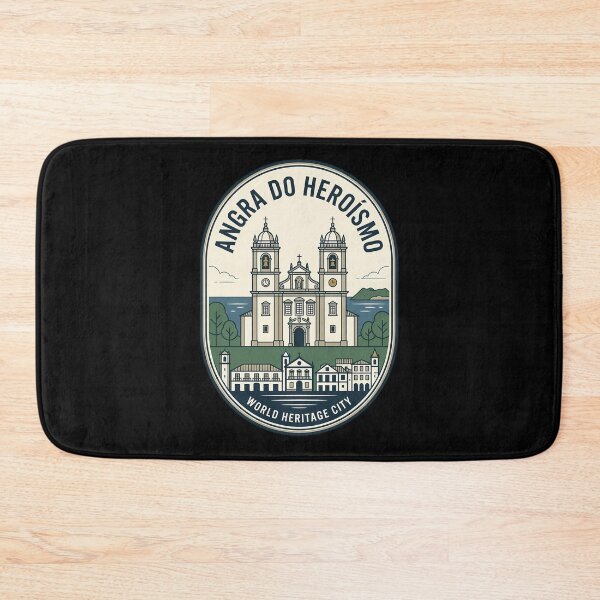 Item preview, Angra Do Heroismo Vintage Travel Emblem Azores designed and sold by k3rstman1.