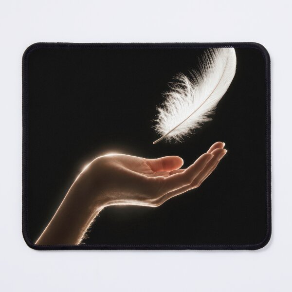 Item preview, Woman's Hand Releasing a White Feather designed and sold by Maria Dryfhout.