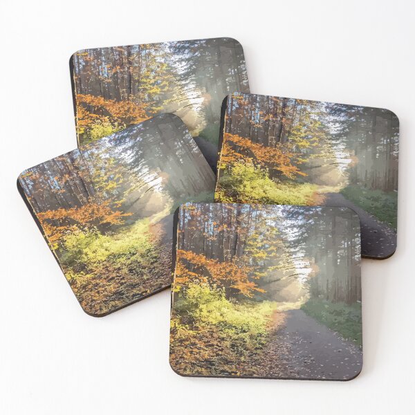 Item preview, Country lane in autumn designed and sold by JourneyLines.
