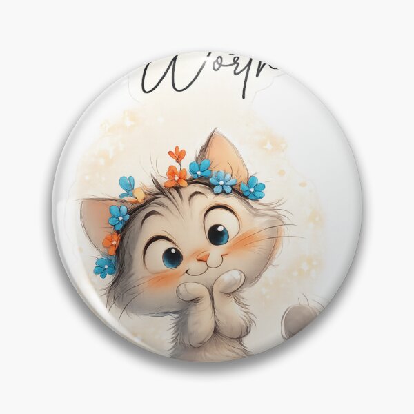Item preview, Know Your Worth Cute Kitten designed and sold by Reshmakhan.