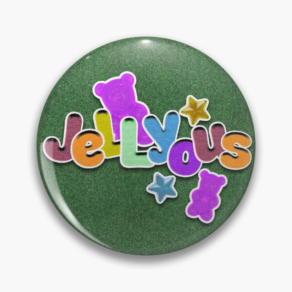 Item preview, jellyous pin design designed and sold by kitschbug.