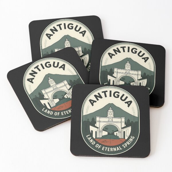 Item preview, Antigua Guatemala Santa Catalina Arch Vintage Travel Emblem designed and sold by k3rstman1.