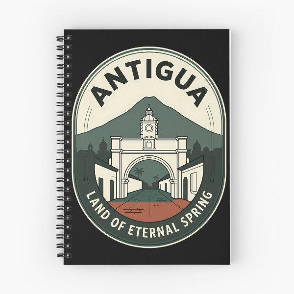 Item preview, Antigua Guatemala Santa Catalina Arch Vintage Travel Emblem designed and sold by k3rstman1.