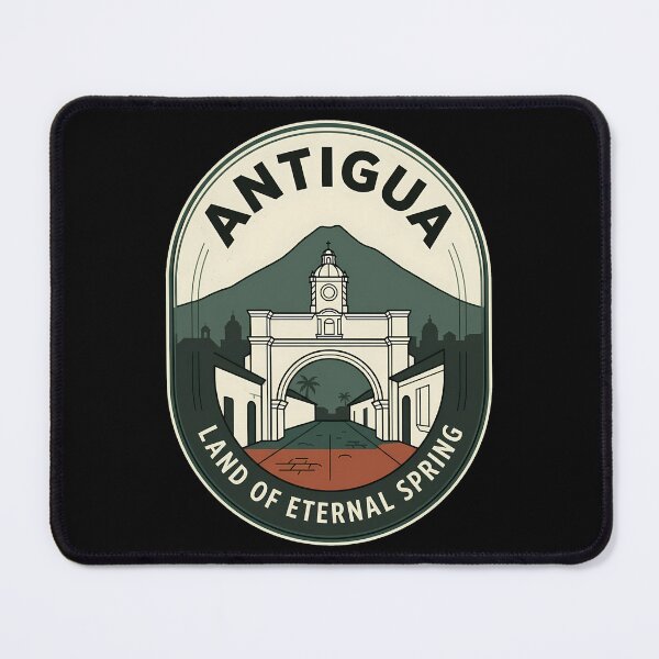 Item preview, Antigua Guatemala Santa Catalina Arch Vintage Travel Emblem designed and sold by k3rstman1.