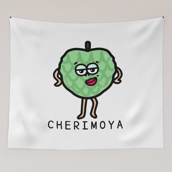 Item preview, Cute CHERIMOYA designed and sold by kanaehonkawa.