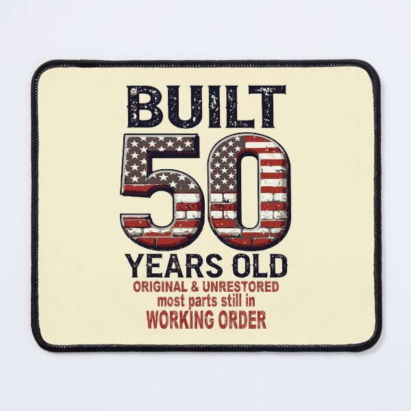 Item preview, Built 50 Years Ago - All Parts Original Gifts 50th Birthday designed and sold by giftfromheart.
