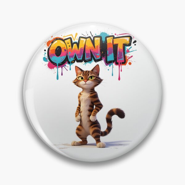 Item preview, Own It Cat Authentic Style designed and sold by LINSSEX Style • Urban & Sport Streetwear.