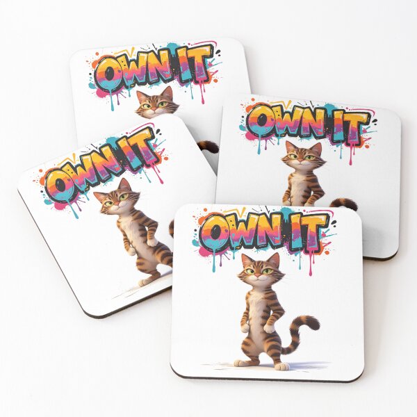 Item preview, Own It Cat Authentic Style designed and sold by LINSSEX Style • Urban & Sport Streetwear.
