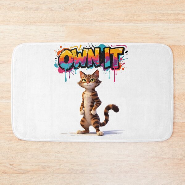 Item preview, Own It Cat Authentic Style designed and sold by LINSSEX Style • Urban & Sport Streetwear.