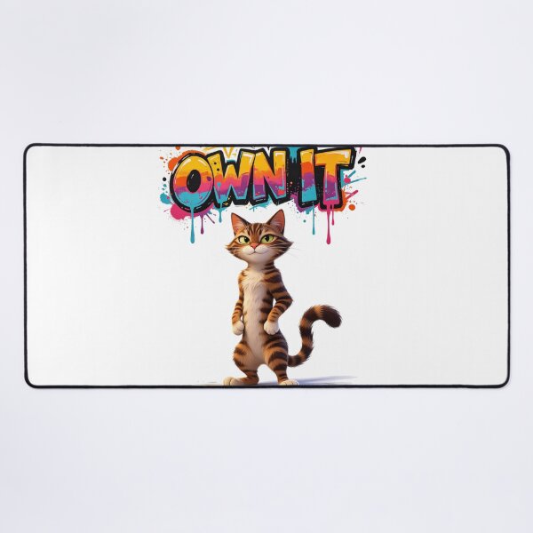 Item preview, Own It Cat Authentic Style designed and sold by LINSSEX Style • Urban & Sport Streetwear.