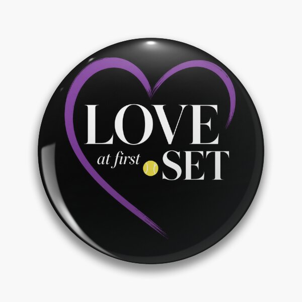 Item preview, Love At First Set Tennis Shirt | Cute Tennis Lover Gift designed and sold by Symphatee.