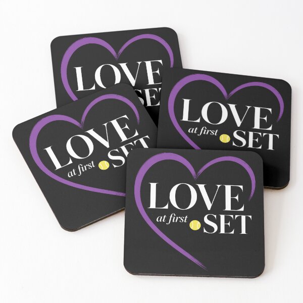 Item preview, Love At First Set Tennis Shirt | Cute Tennis Lover Gift designed and sold by Symphatee.