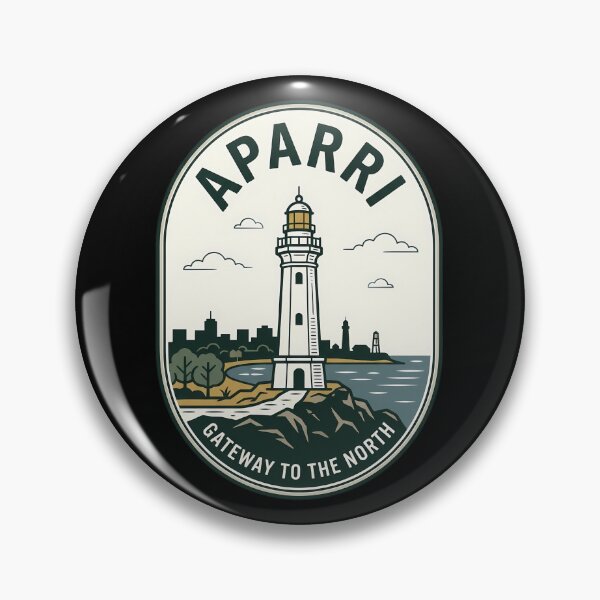 Item preview, Aparri Philippines Lighthouse Vintage Travel Emblem designed and sold by k3rstman1.