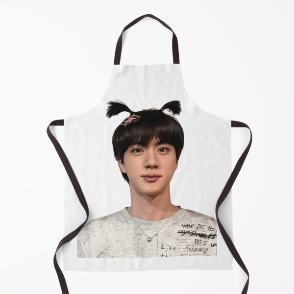 Item preview, Cute Jin from BTS in pigtails designed and sold by junkyartist.