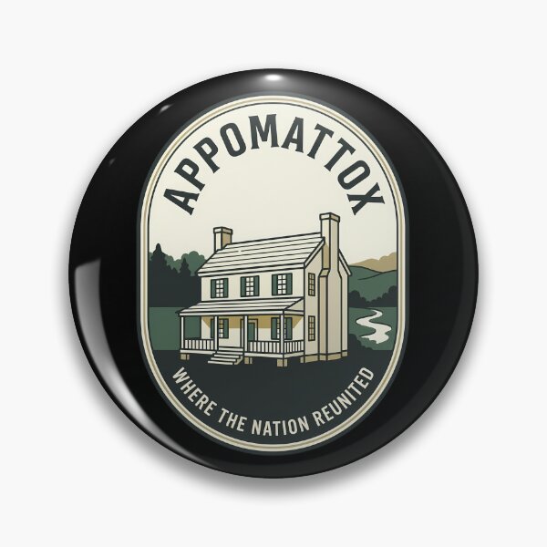 Item preview, Appomattox Court House Vintage Travel Emblem designed and sold by k3rstman1.