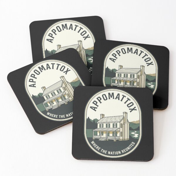 Item preview, Appomattox Court House Vintage Travel Emblem designed and sold by k3rstman1.