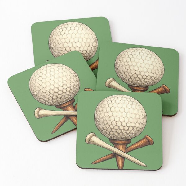 Item preview, Vintage Tee and Golf Ball Design designed and sold by NoRestDesigns.