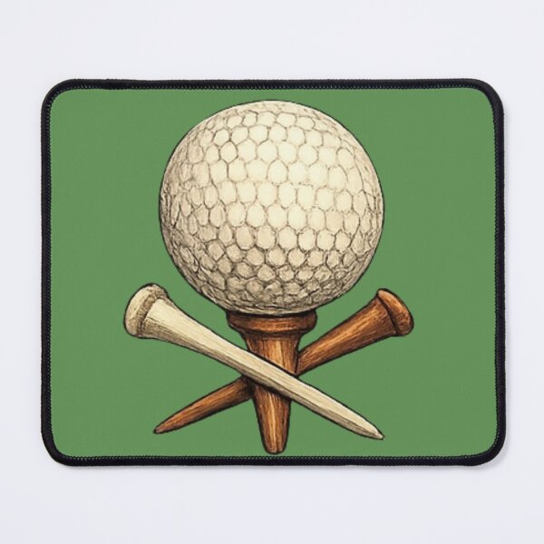 Item preview, Vintage Tee and Golf Ball Design designed and sold by NoRestDesigns.