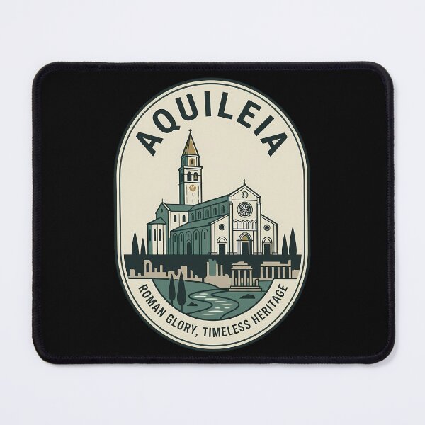 Item preview, Aquileia Italy Roman Glory Vintage Travel Emblem designed and sold by k3rstman1.