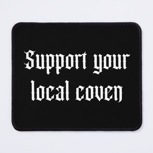Item preview, Support your local coven designed and sold by Knittyruby.