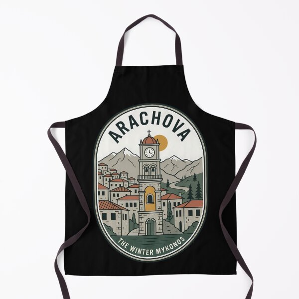 Item preview, Arachova Greece Vintage Travel Emblem designed and sold by k3rstman1.