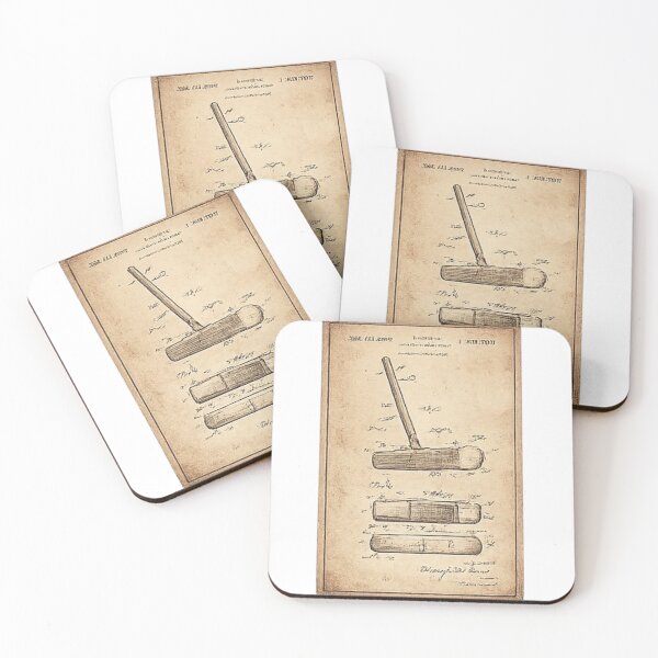 Item preview, Vintage Putter Blueprint designed and sold by NoRestDesigns.