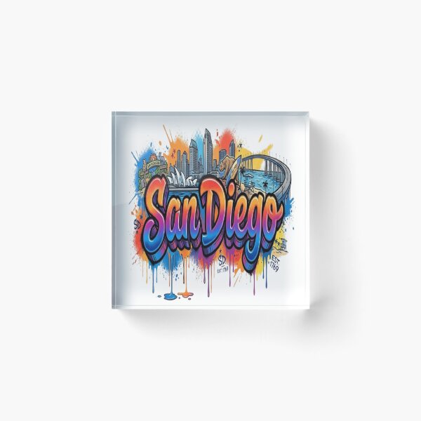 Item preview, San Diego Graffiti Street Art designed and sold by GraffiCity.