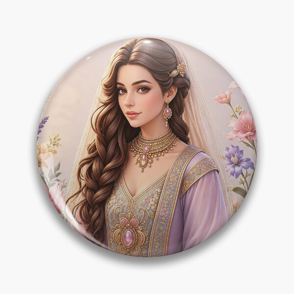 Item preview, Pretty Lady in Beautiful Garden designed and sold by Pim-Crystal.