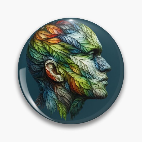Item preview, Leaf Portrait Illustration designed and sold by Ambroa Stuff.