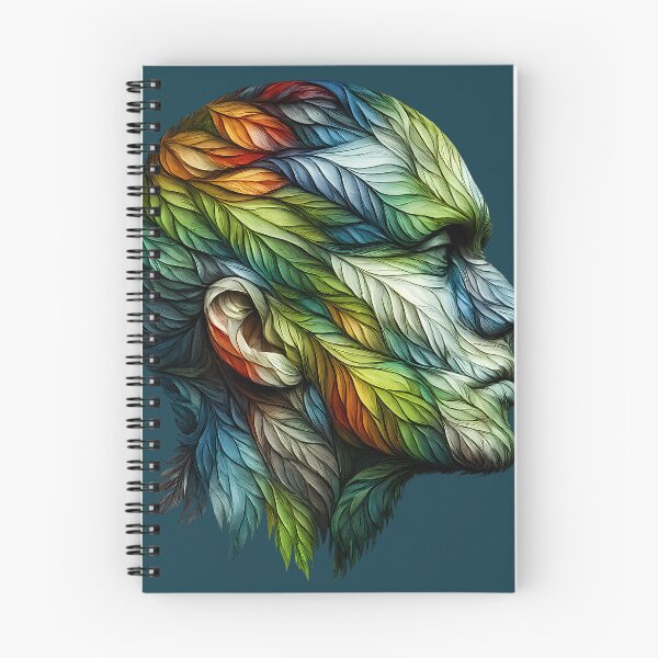 Item preview, Leaf Portrait Illustration designed and sold by Ambroa Stuff.