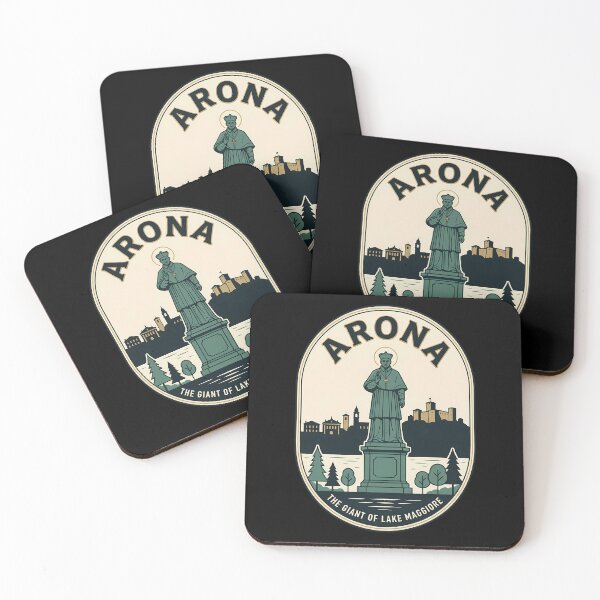 Item preview, Arona Italy Sancarlone Statue Vintage Travel Emblem designed and sold by k3rstman1.