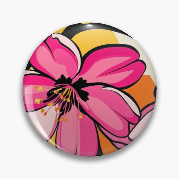 Item preview, Vibrant Pink Cherry Blossom Pop Art Design designed and sold by LYAN-STORE.