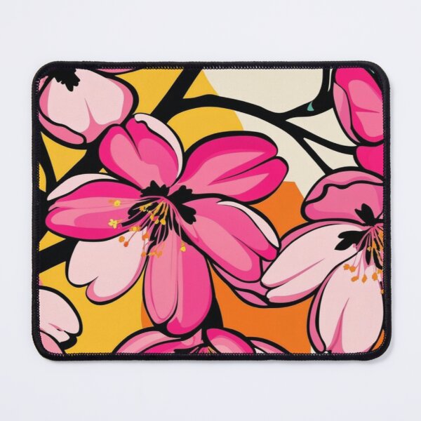 Item preview, Vibrant Pink Cherry Blossom Pop Art Design designed and sold by LYAN-STORE.