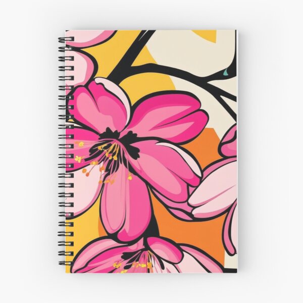 Item preview, Vibrant Pink Cherry Blossom Pop Art Design designed and sold by LYAN-STORE.