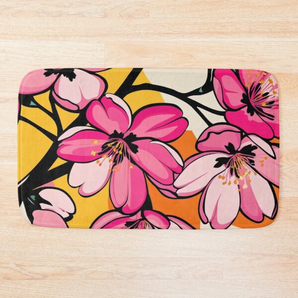 Item preview, Vibrant Pink Cherry Blossom Pop Art Design designed and sold by LYAN-STORE.