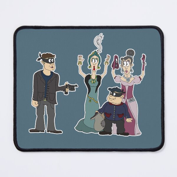 Item preview, Time to Gather Stones Vintage Robbery Cartoon | Funny Sarcastic Art designed and sold by MyxaART.