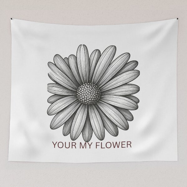 Item preview, Minimalist Daisy Flower Line Art designed and sold by NNCollection.